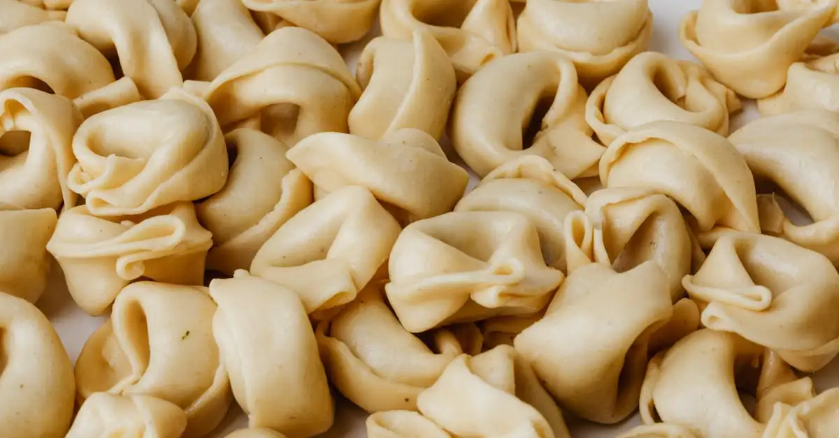 Hoeveel ravioli per persoon (gevuld, vers)