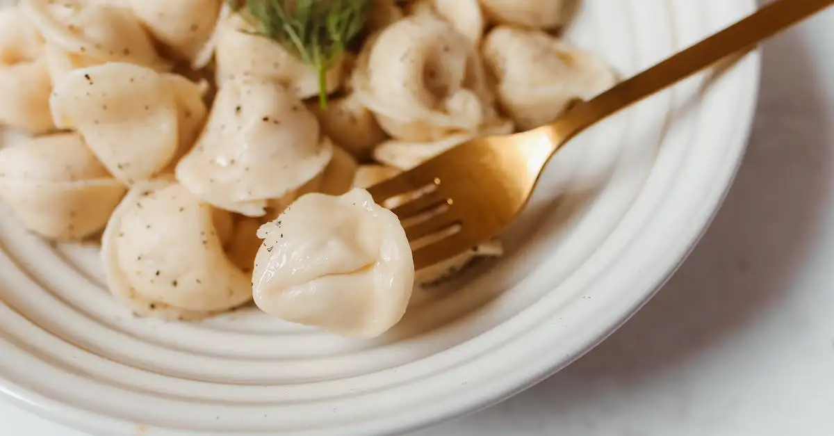 Hoeveel tortellini per persoon (gevuld, koelvers)
