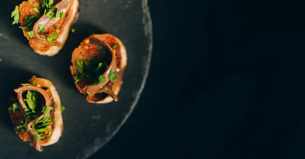 Hoeveel ansjovis per persoon (in gerecht)