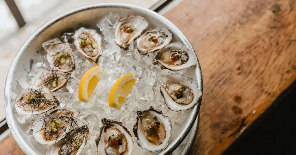 Hoeveel oesters per persoon (voorgerecht)