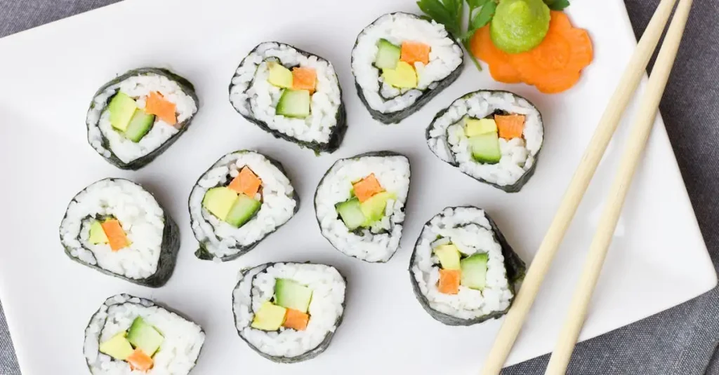 Hoeveel sushi per persoon (als snack)
