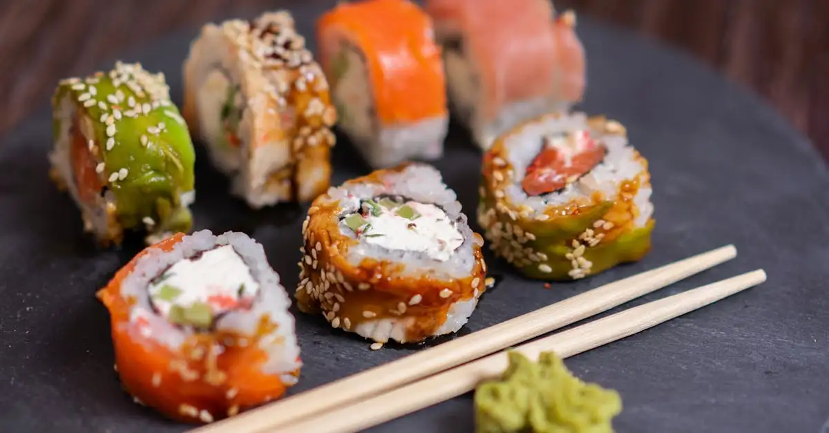 Hoeveel sushi per persoon (als snack)